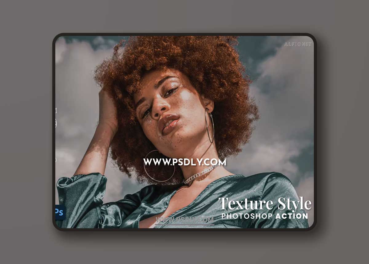 Texture Style Photoshop Action