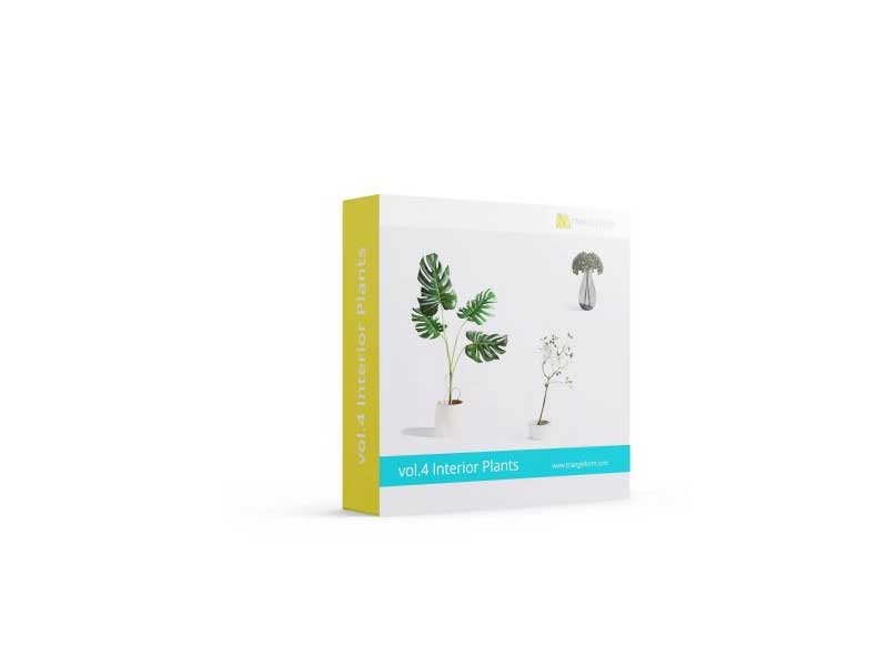 Triangleform - Vol. 4 Interior Plants 3D Models