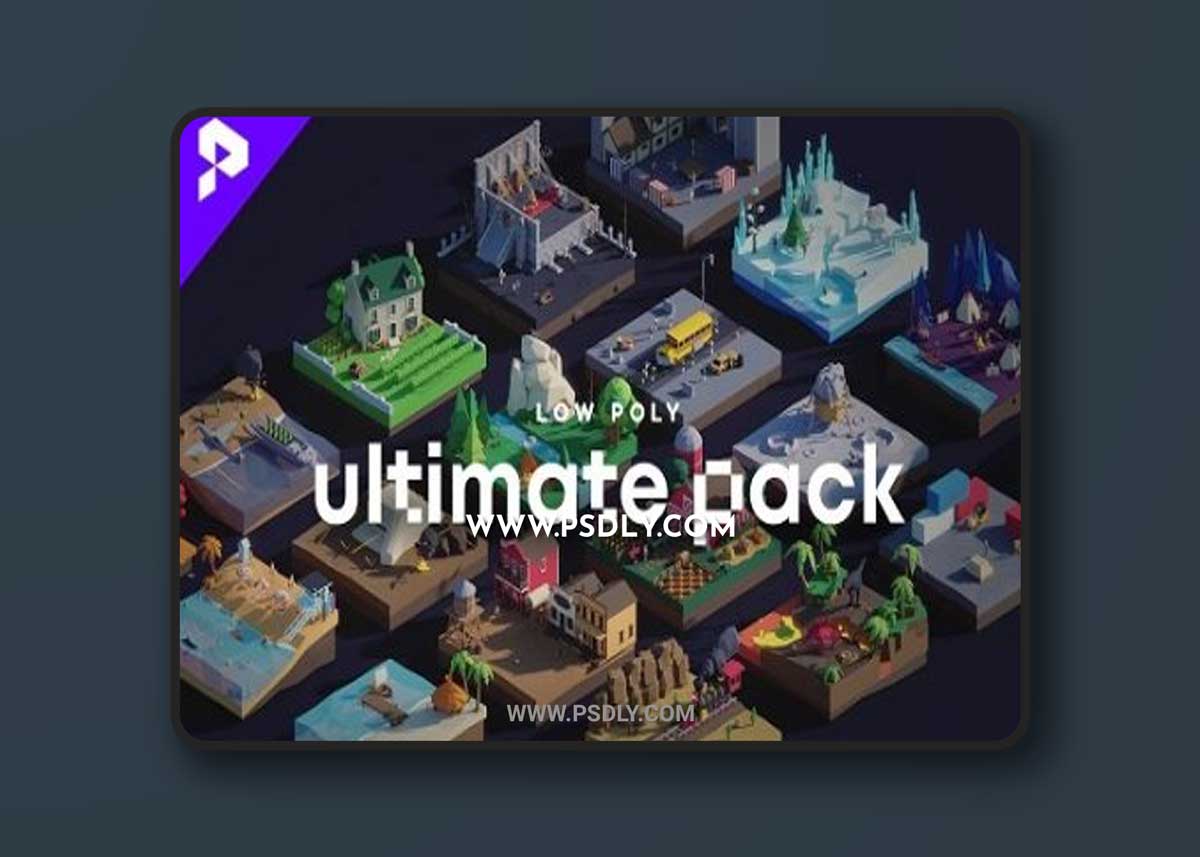 Unity - Low Poly Ultimate Pack v5.45