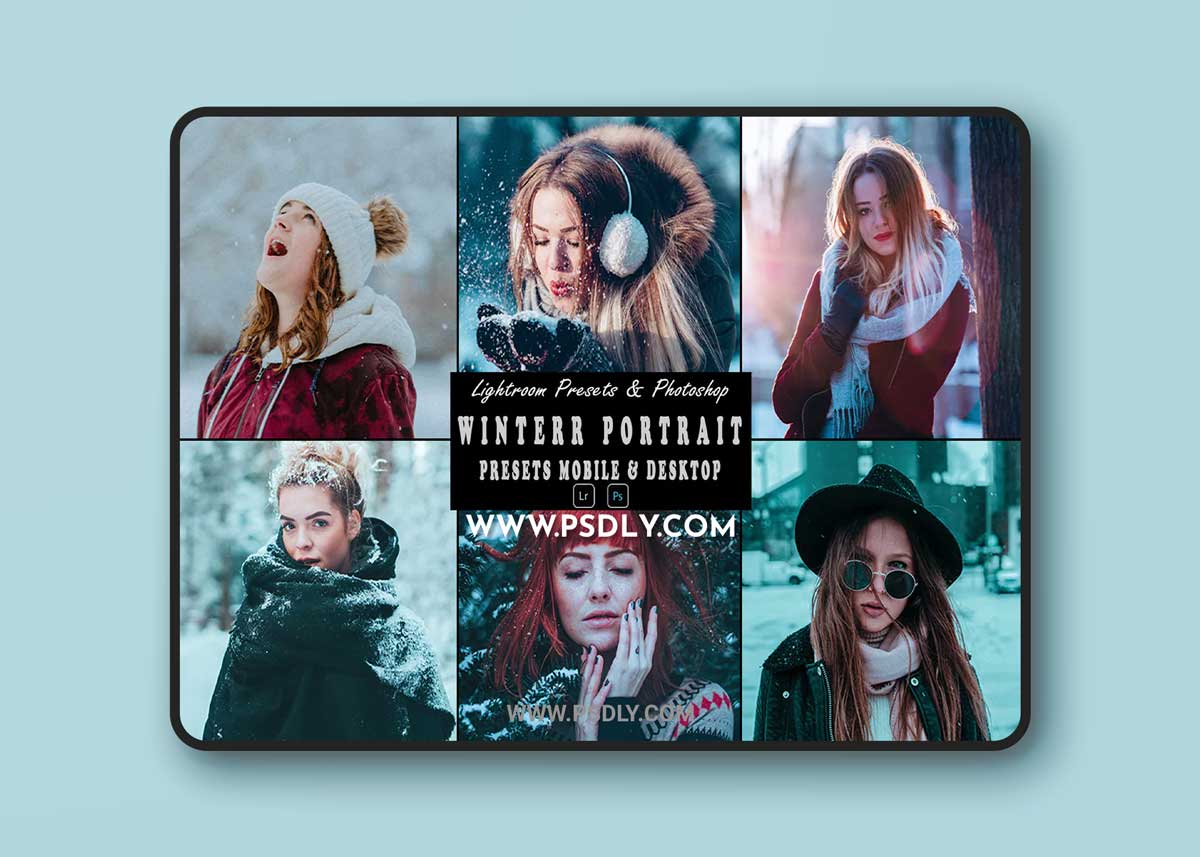 Winter Portrait Presets Mobile & Desktop