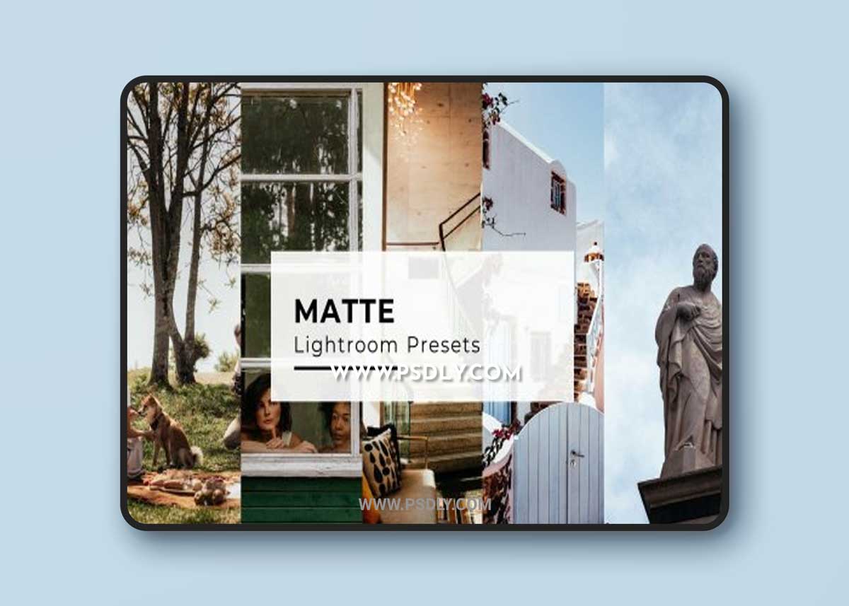 10 Bright Matte Lightroom Presets