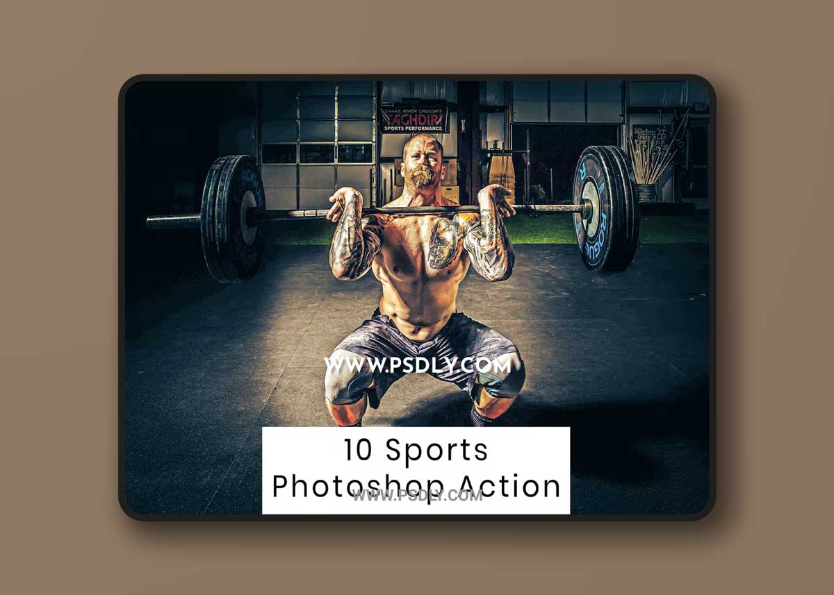 10 Sports Photoshop Action