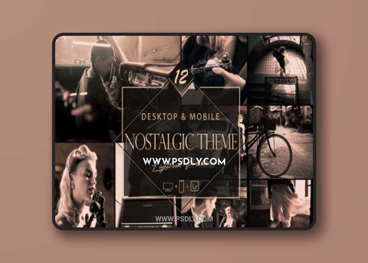 12 Nostalgic Theme Lightroom Presets