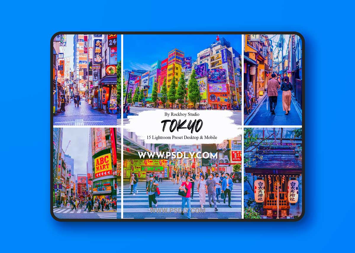 15 Tokyo Lightroom Presets
