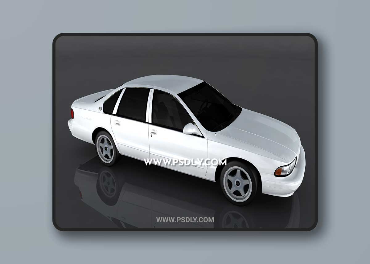 1996 Chevrolet Impala 3D Model o92696