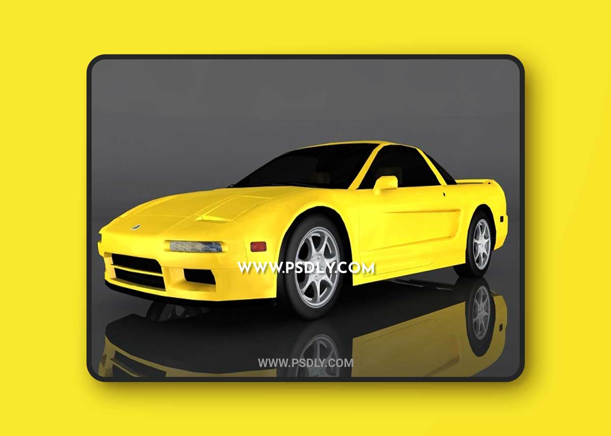 1997 Acura NSX 3D Model o92708