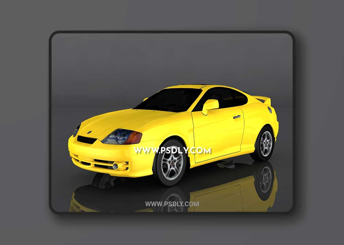 2003 Hyundai Tuscani 3d model Model o175660