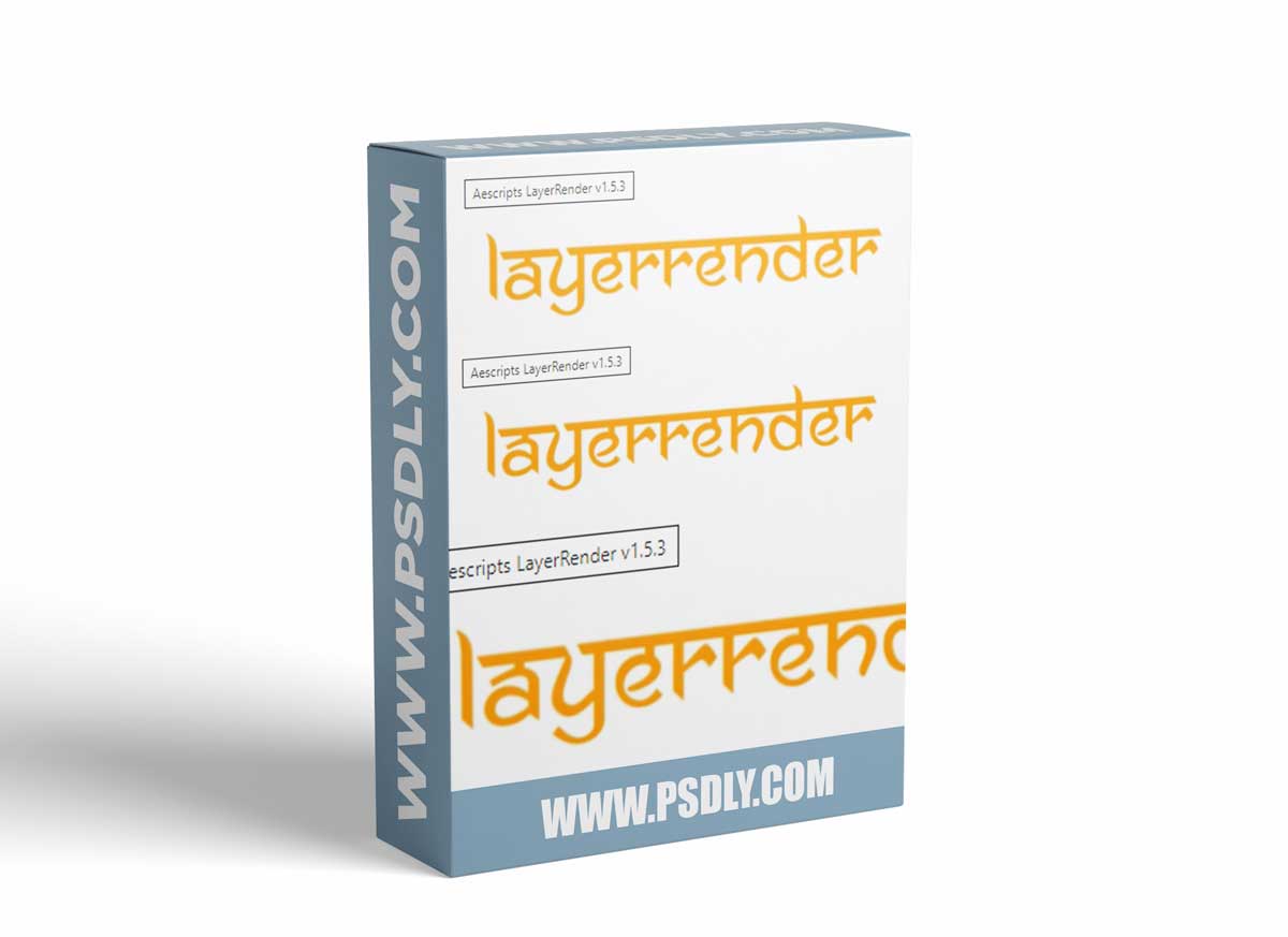 Aescripts LayerRender v1.5.3