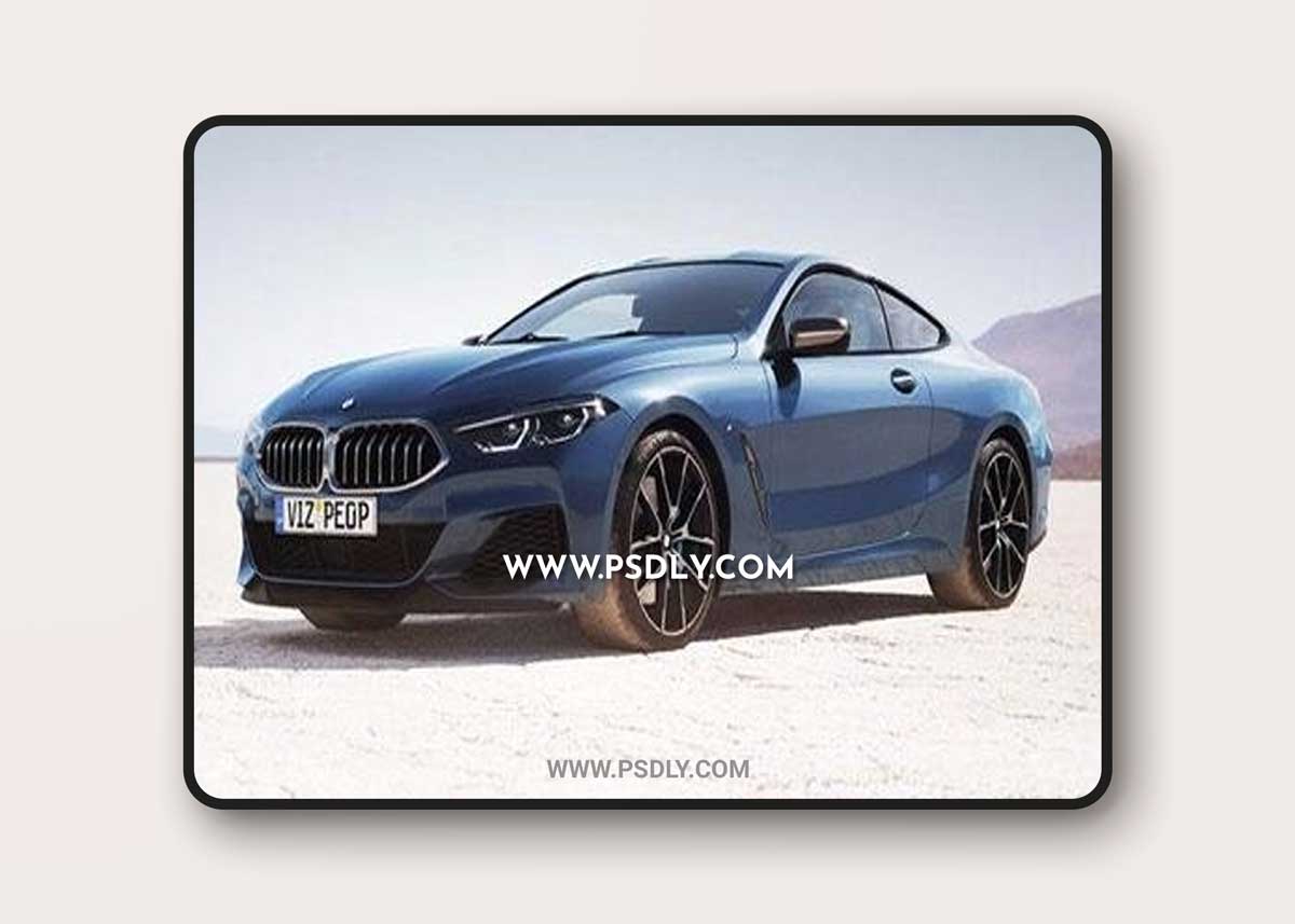BMW 8 Series 2019 3D Model