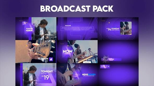Videohive Broadcast Pack 34106626