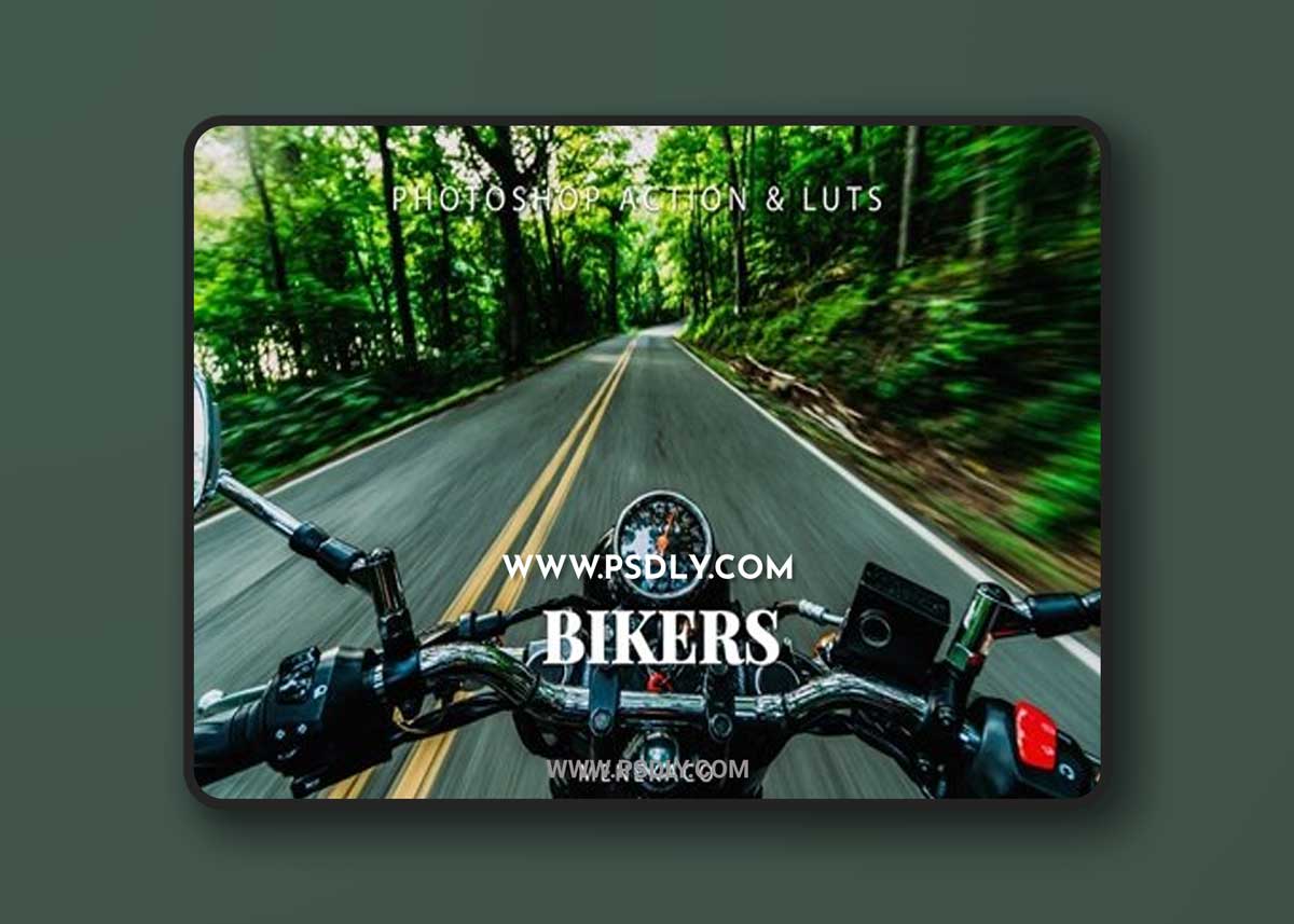 Bikers Photoshop Action & LUTs