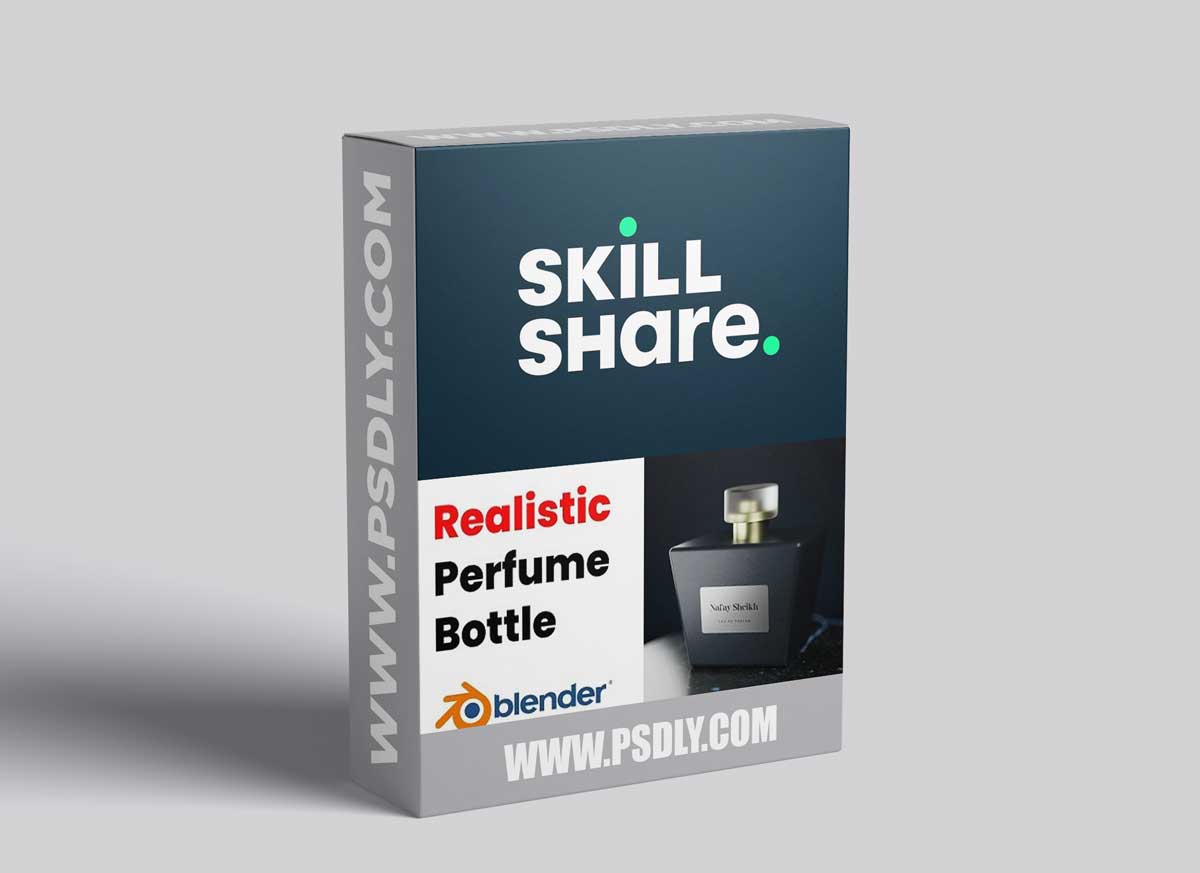 Blender 3D: Easy Realistic Perfume Product Visualization