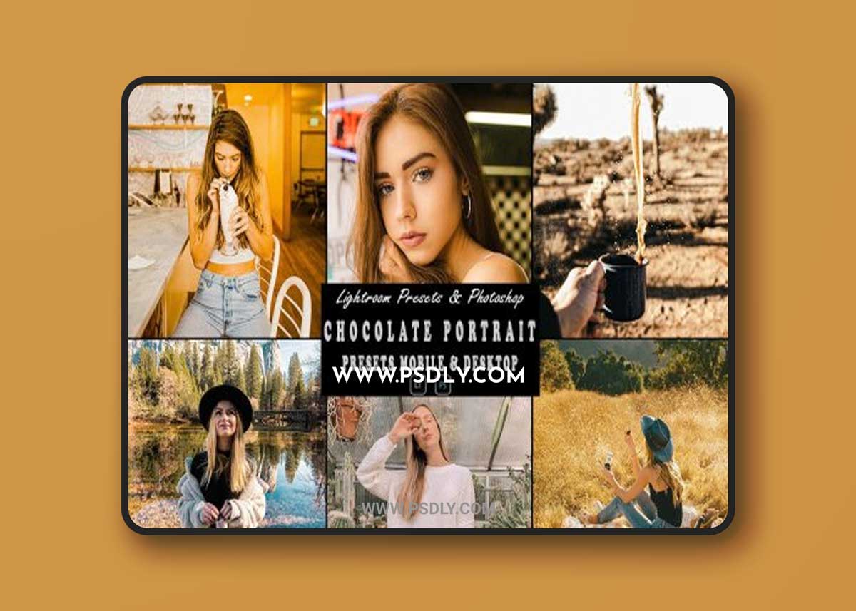 Chocolate Photoshop Action & Lightrom Preset