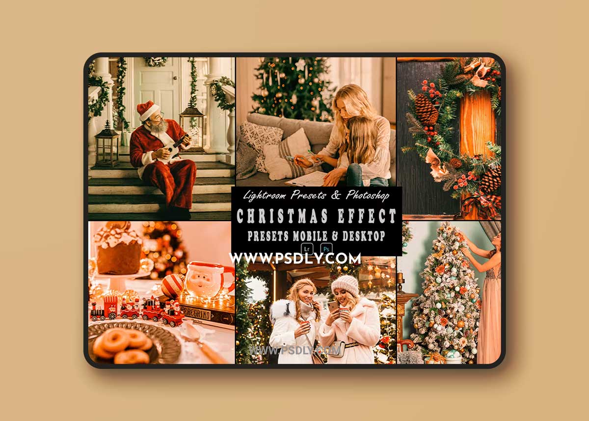 Christmas Photoshop Action & Lightrom Preset