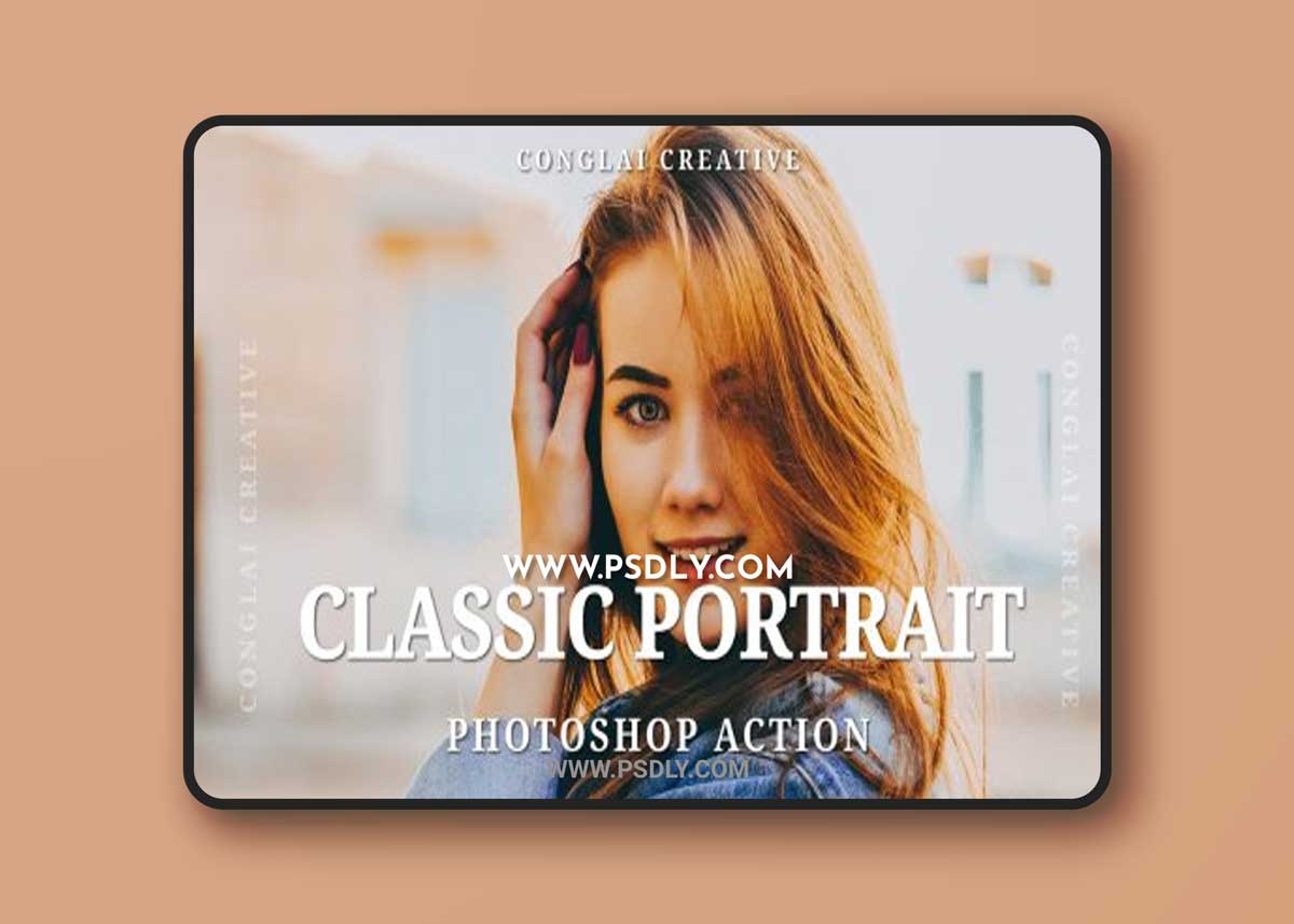 Classic Portrait - Photoshop Action