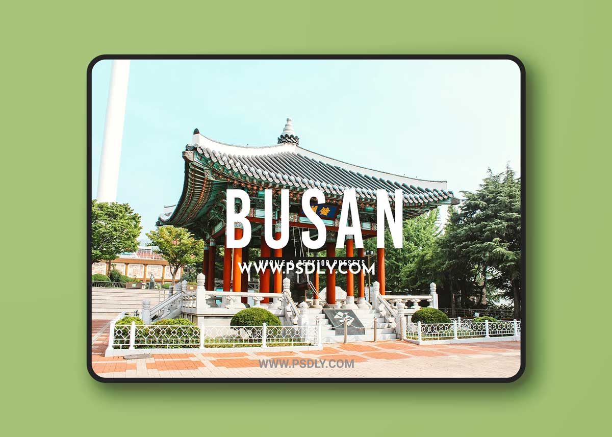 CreativeMarket - Busan Pro Lightroom Presets 6811631