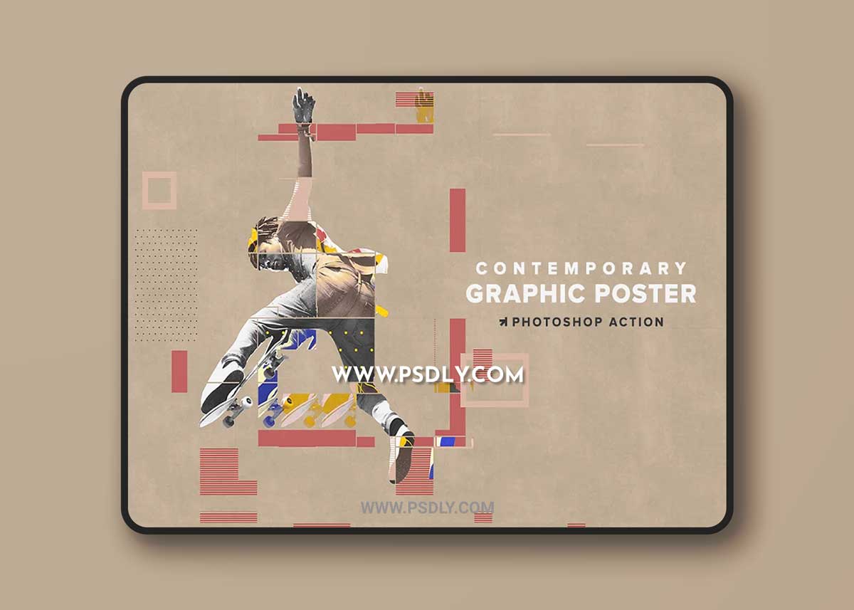 CreativeMarket - Contemporary Graphic Poster Action 6353571