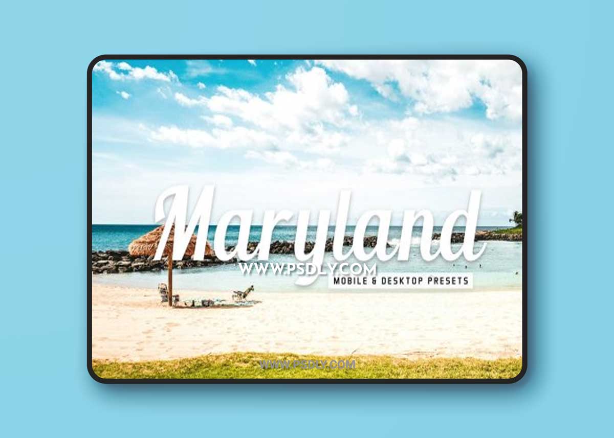 CreativeMarket - Maryland Pro Lightroom Presets 6814217
