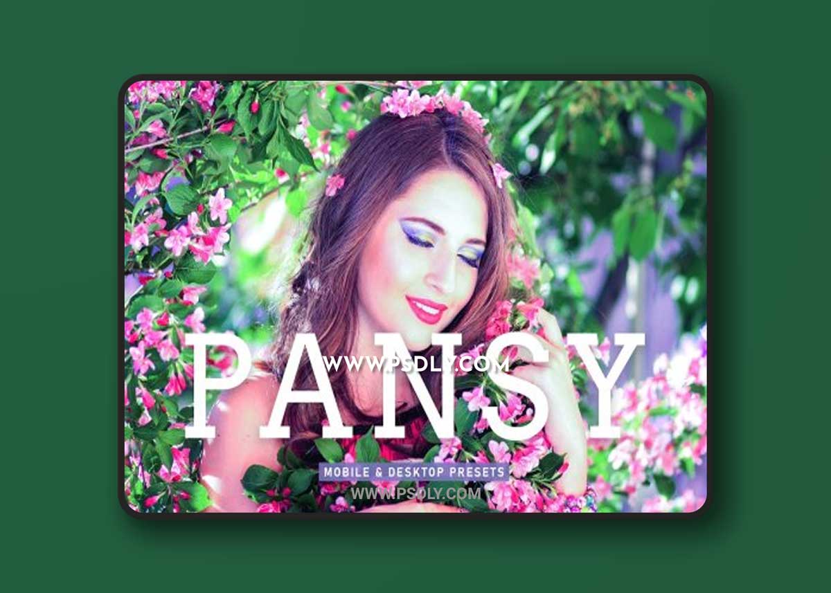 CreativeMarket - Pansy Pro Lightroom Presets 6915595