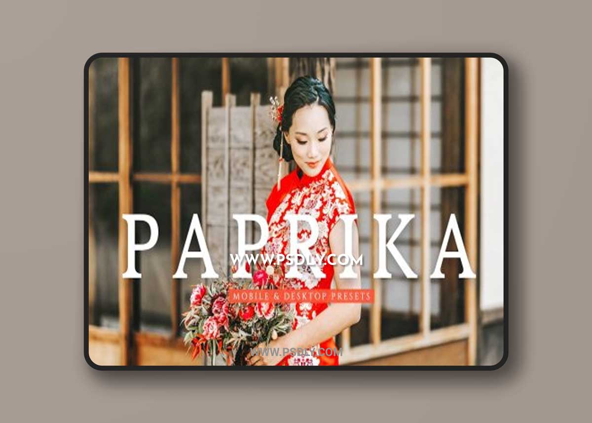 CreativeMarket - Paprika Pro Lightroom Presets 6814400