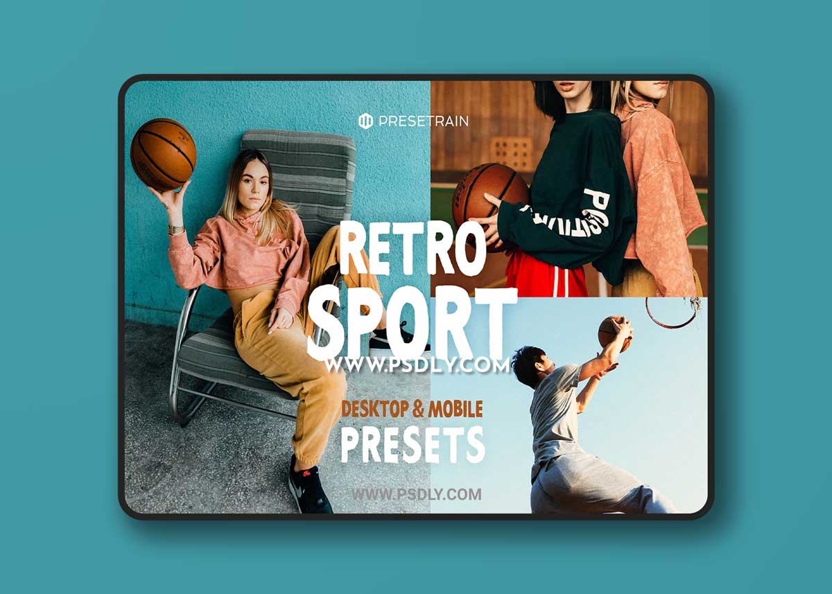 CreativeMarket - Retro Sport Lightroom Presets 6381314