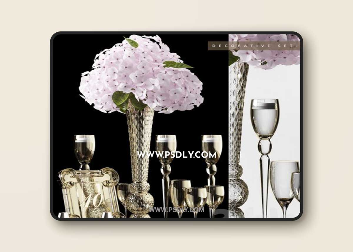DECORATIVE SET 28 3D Models