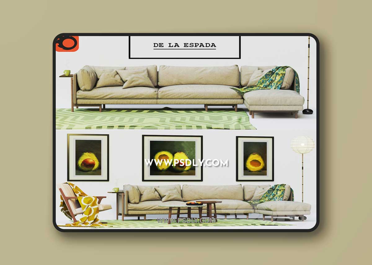 De La Espada Sofa Frame Armchair Woody