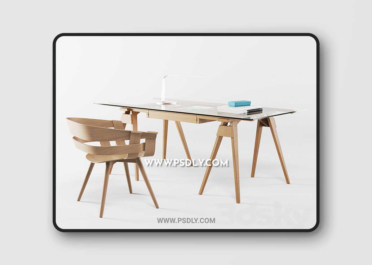 Design House Stockholm - Arco + Wick 3D Model