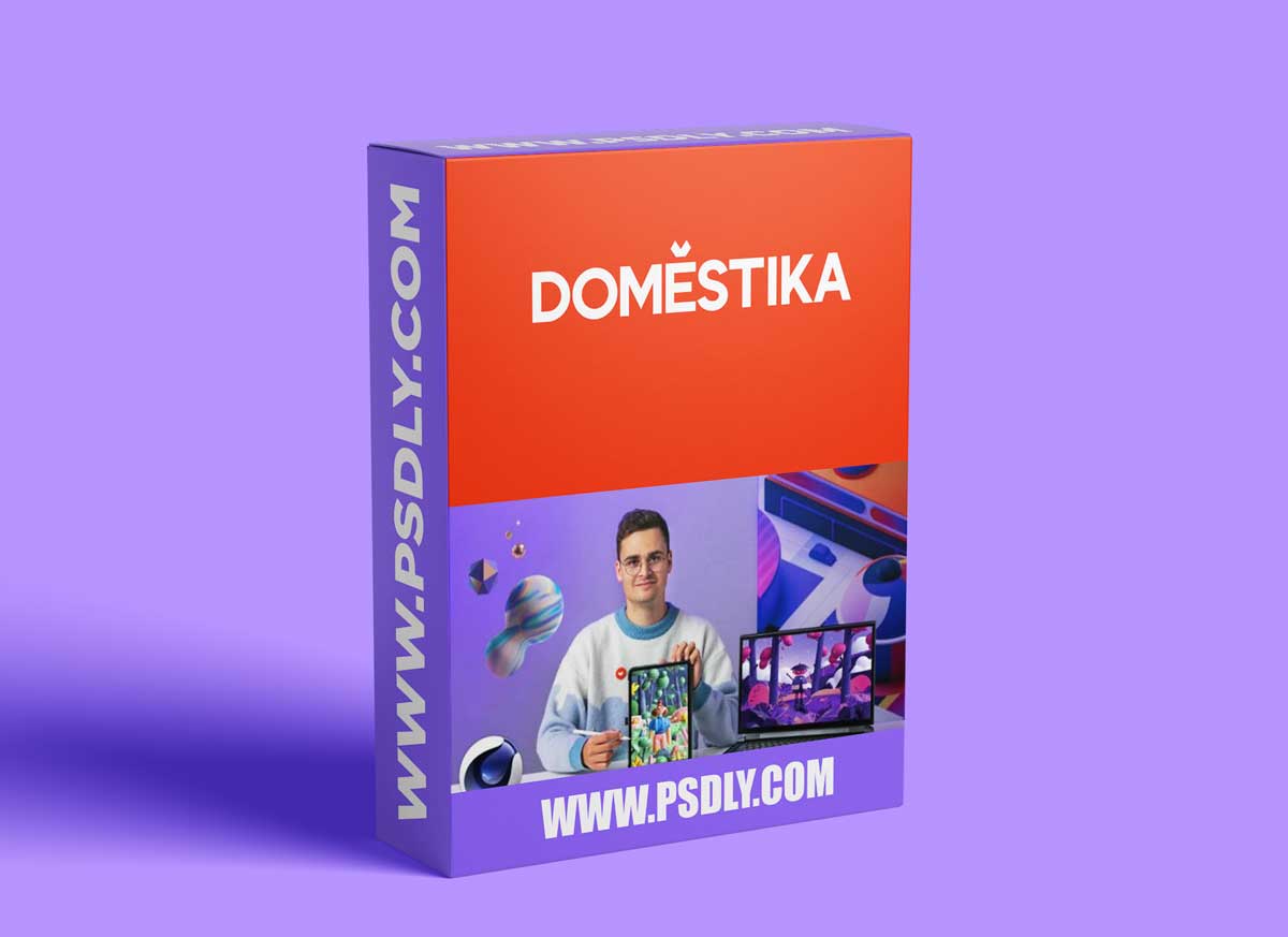 Domestika - Cinema 4D: Bring Playful 3D Illustrations to Life