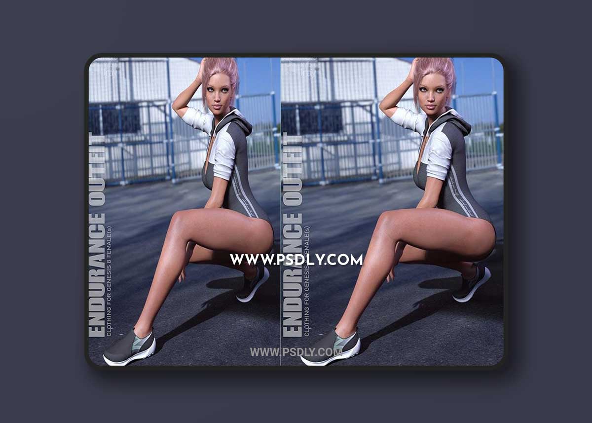 Endurance Outfit for Genesis 8 Females