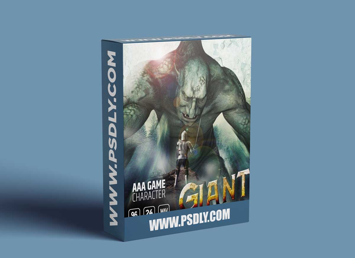 Epic Stock Media AAA Game Character Giant WAV