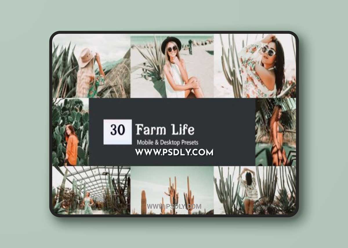 Farm Life Lightroom Presets Boho Presets