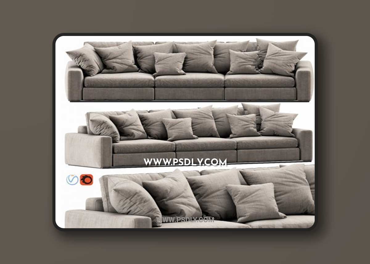 Flexform Beauty 3 3D Models