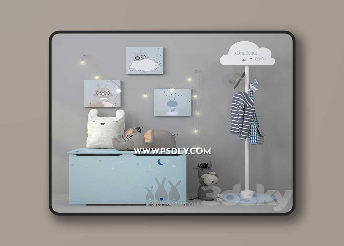 Furniture Vertbaudet 06 3D Model