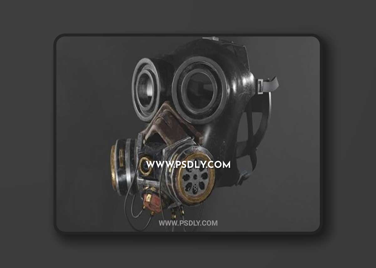 Gas Mask 3D Model