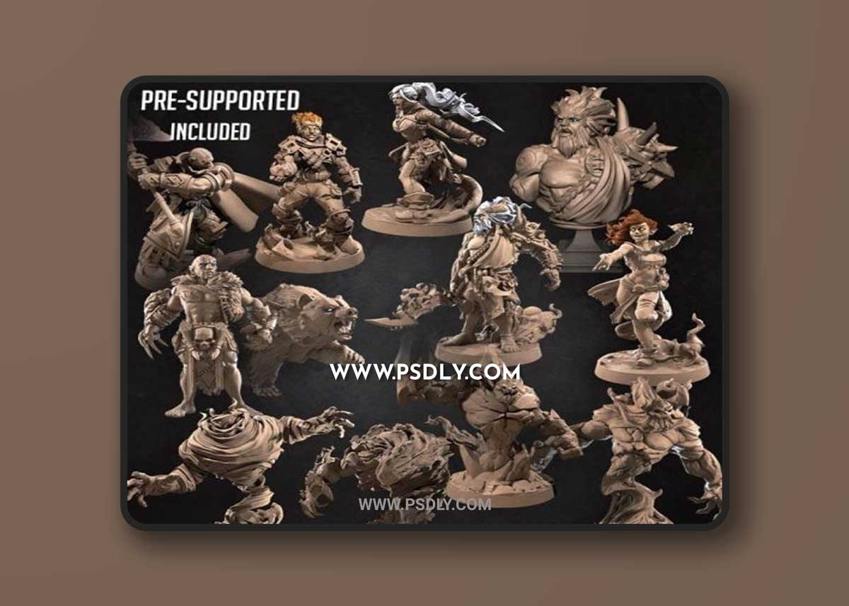 Genasi – June 2021 Release 3D Model