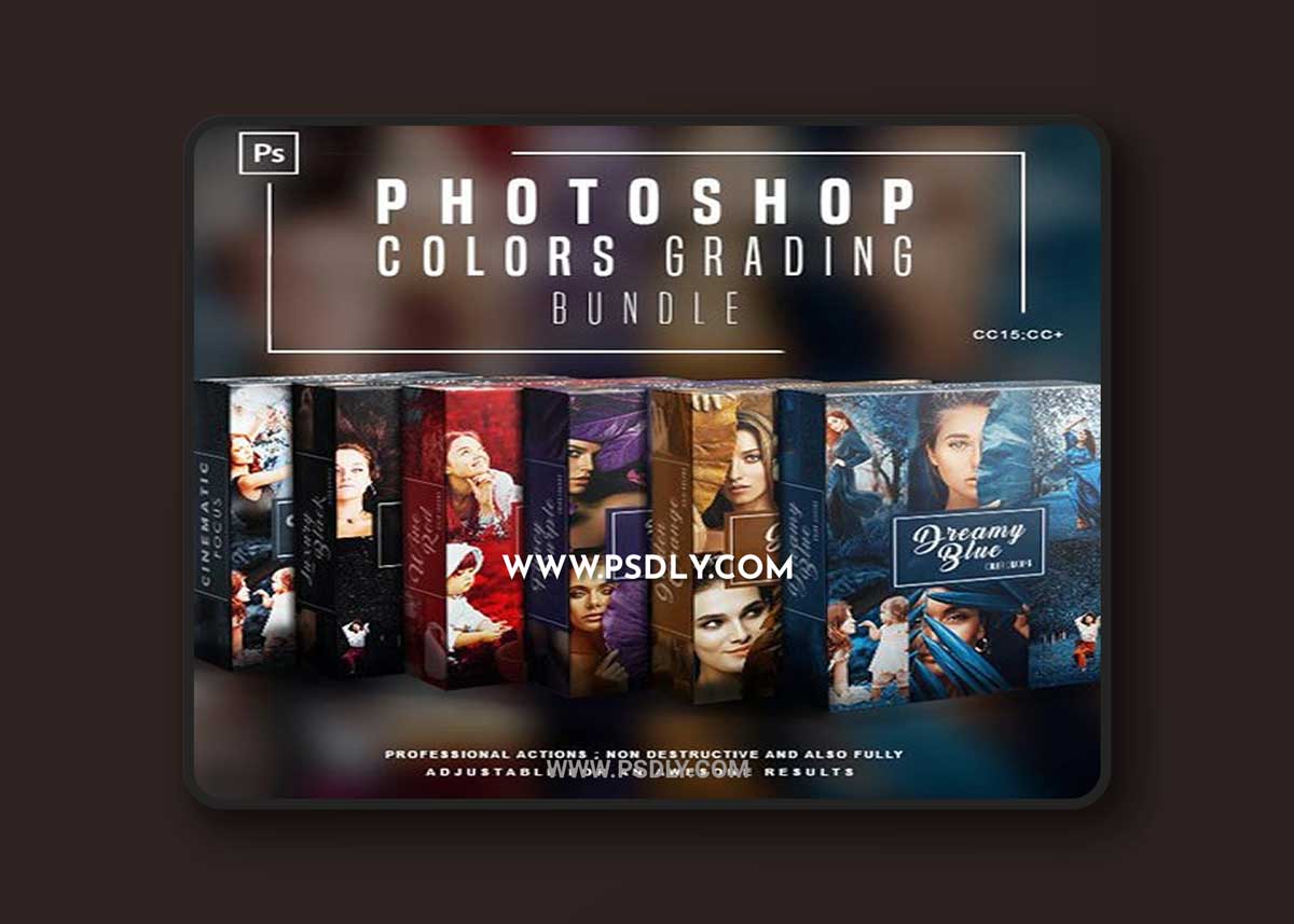 GraphicRiver - Photoshop Colors Grading - Bundle - Photoshop Actions 34098364