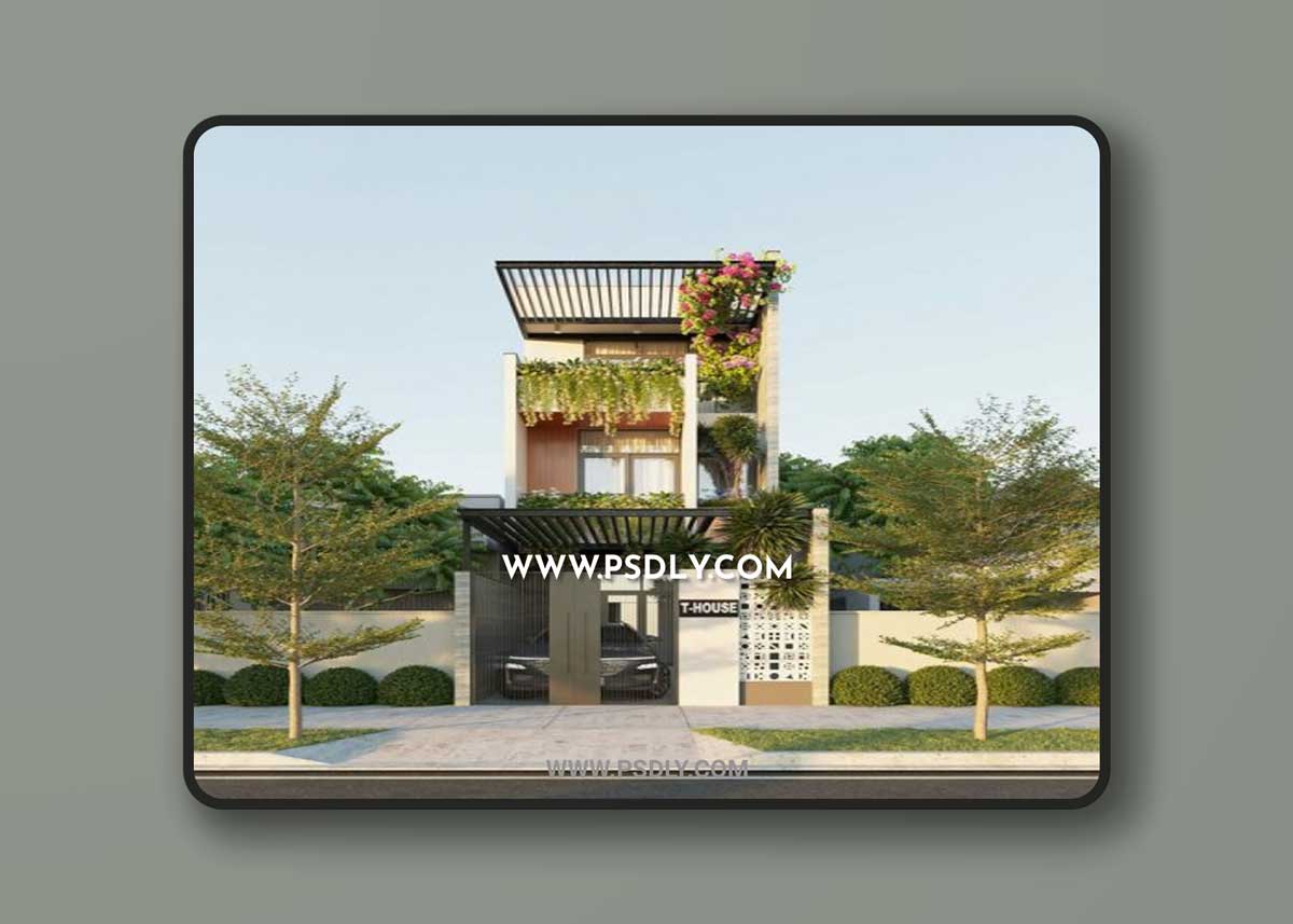 House Exterior 02 By Nguyen Ba Nam