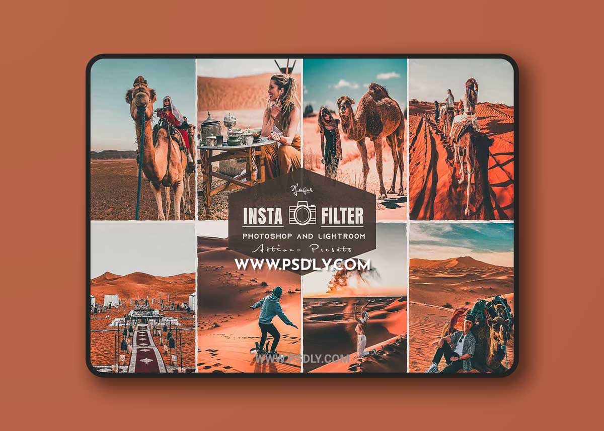 Insta Filter Morocco Photoshop & Lightroom Presets