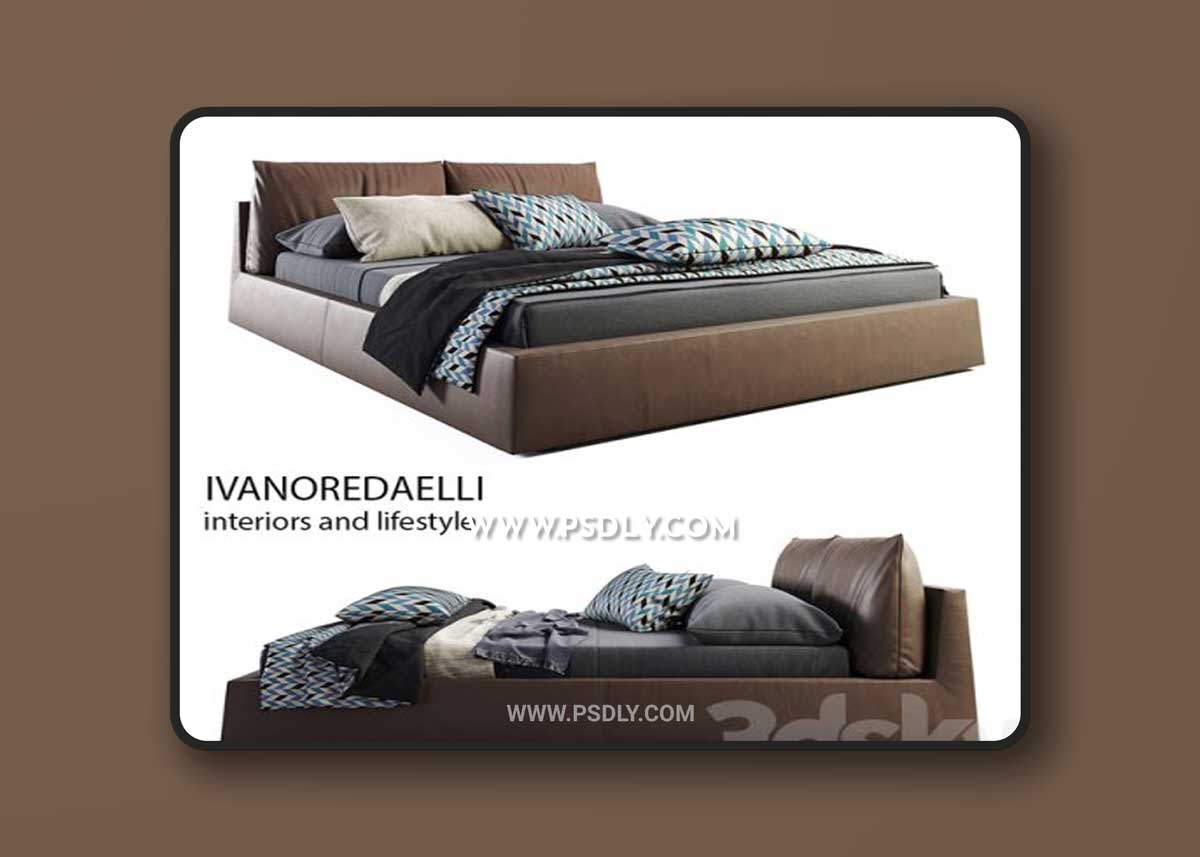 Ivanoredaelli bed Faj 3D Model