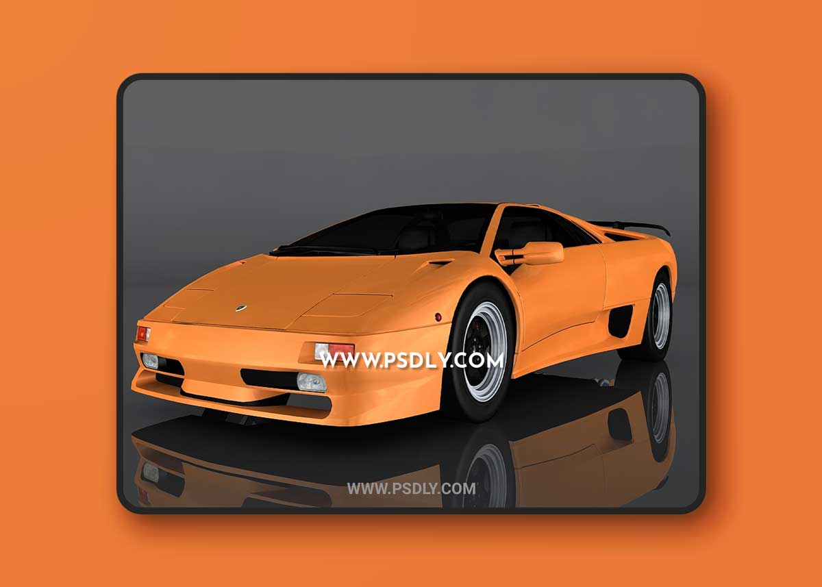 Lamborghini Diablo 1997 3D Model o89435