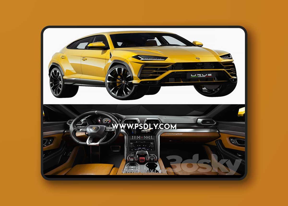 Lamborghini Urus 3D Model