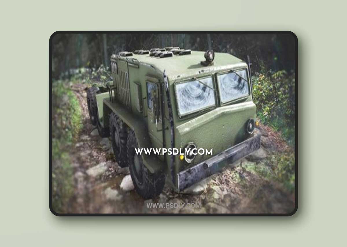 MAZ537 – Battle Truck – 6 Versions 4.27 Unreal Engine