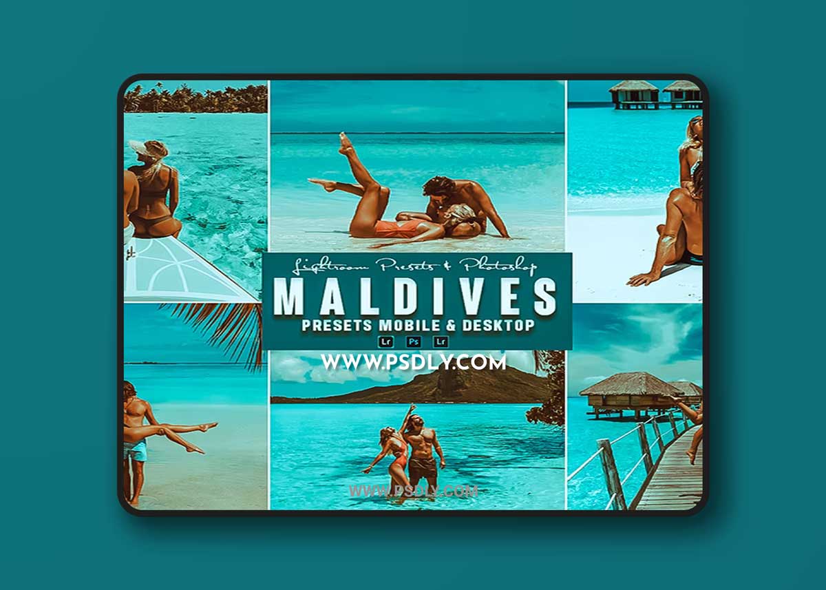 Maldive - Photoshop Actions & Lightroom Presets