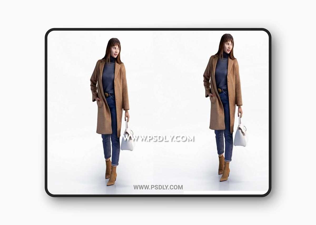 Marina 1276 3D Scan 3D Model