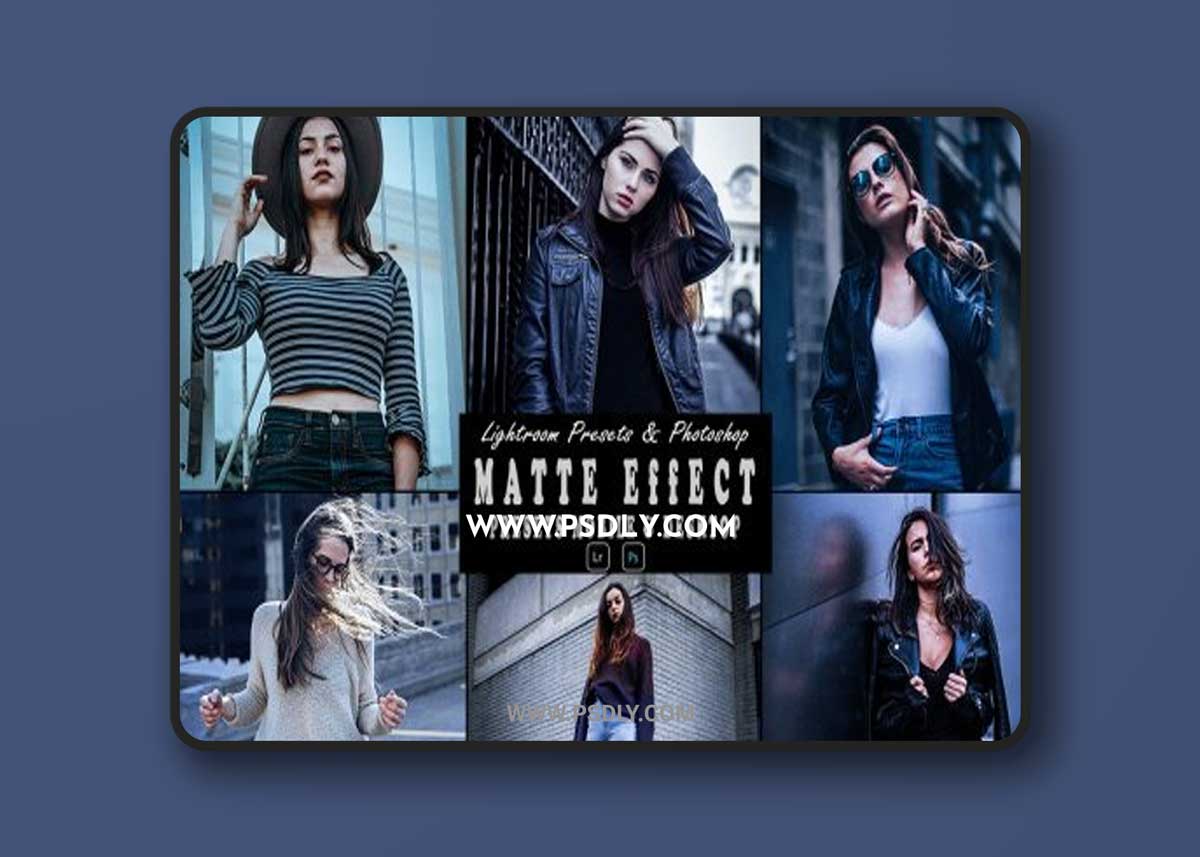 Matte Effect Tone Photoshop Action & Lightrom Presets