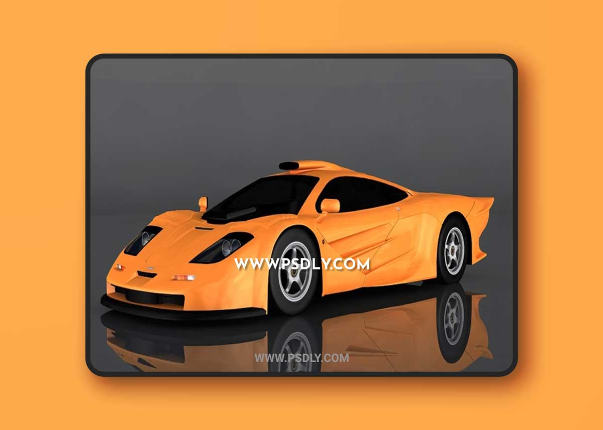 McLaren F1 1997 3D Model o89431