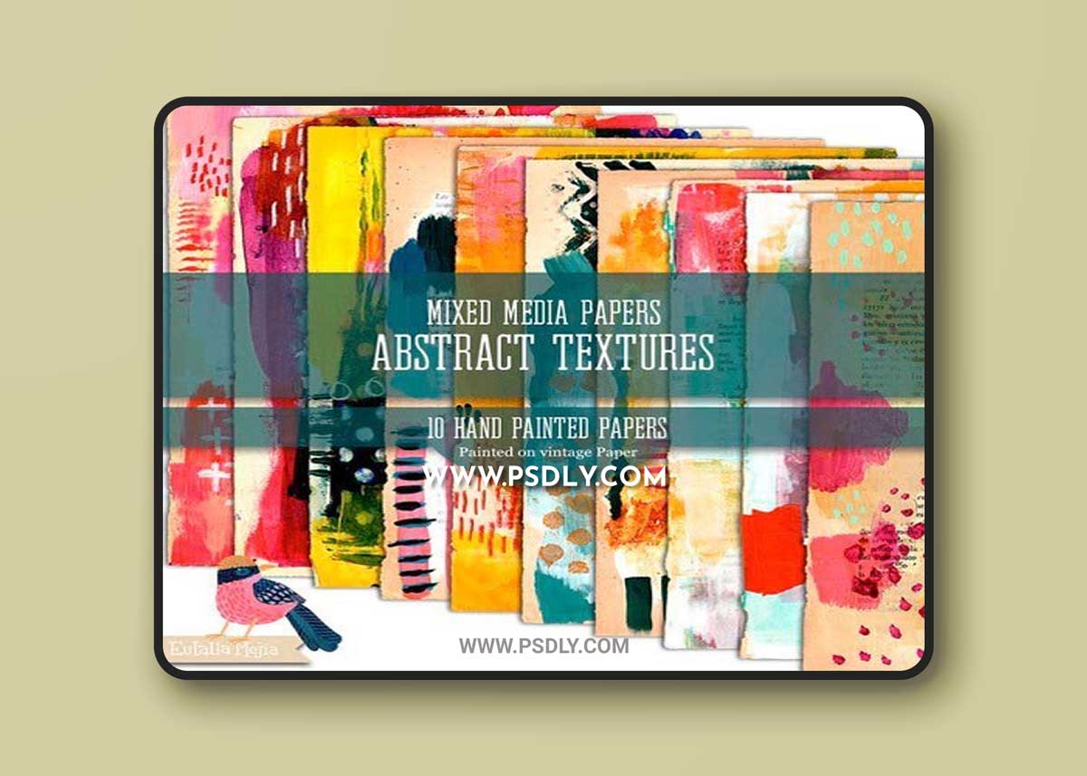 Mixed Media Papers Abstract Textures 2520121