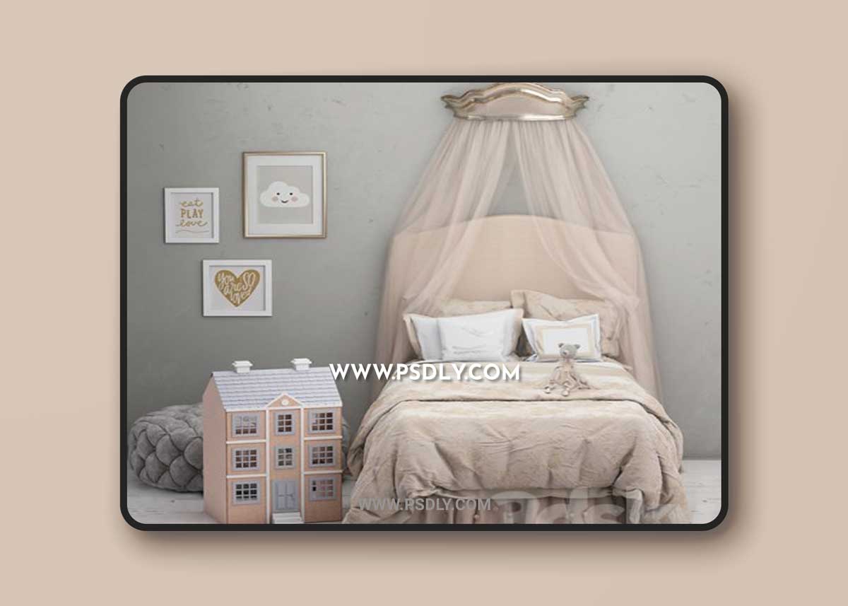 Monique Lhuillier Upholstered Camelback Bed, Pottery Barn Kids