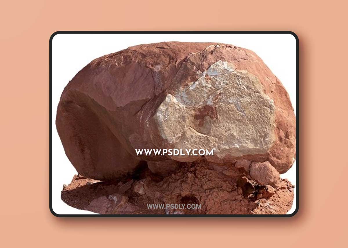 Nature Rock 09 3D Model